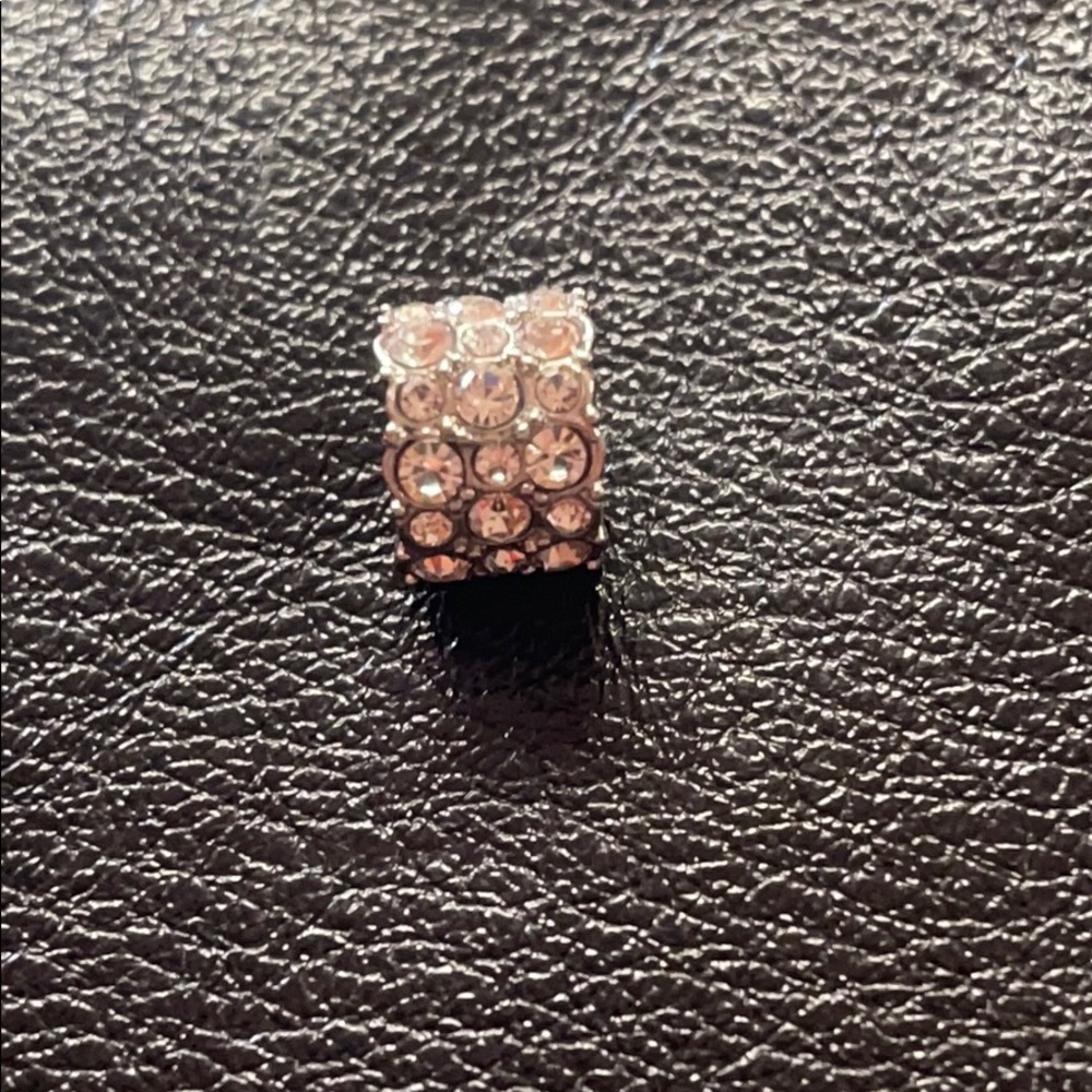 Sterling silver spacer charm